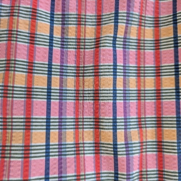 J. Crew Colorful Plaid Madras One-Piece Swimsuit sz 6 NWT - Picture 10 of 10